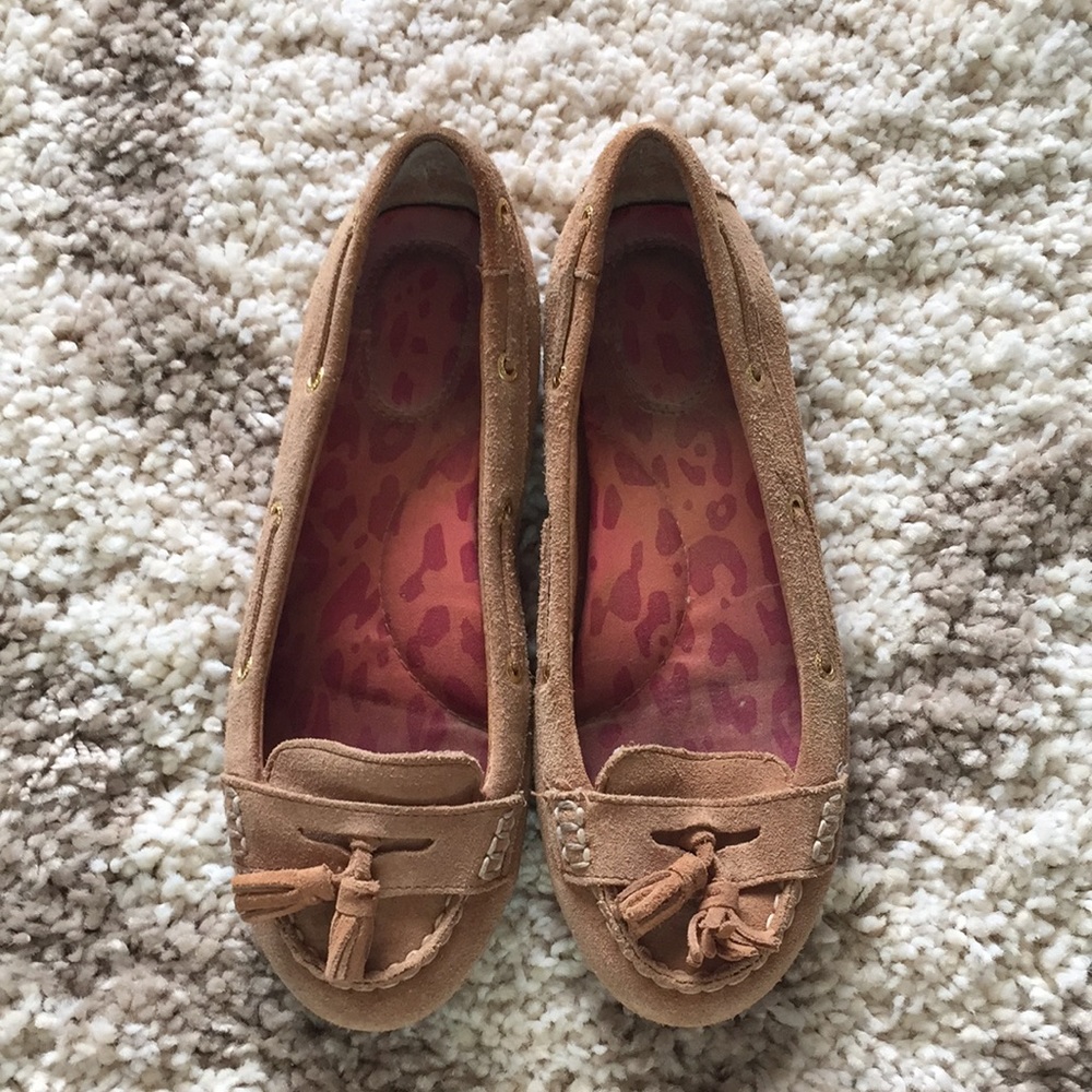 Sperry Suede Moccasin Loafers